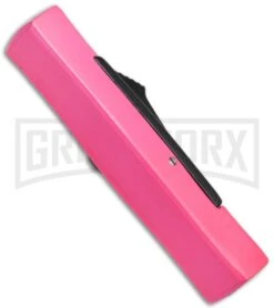AKC Minion Concord Hot Pink OTF Automatic Knife - Flat Satin Plain 8 AKC Minion Concord Hot Pink OTF Automatic Knife - Flat Satin Plain -Akc Sales Store AKC Minion Concord OTF Hot Pink BHQ 72004 jr side large