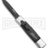AKC Minion Concord Polish/Black OTF Automatic Knife - Black Dagger -Akc Sales Store AKC Minion Concord Polish Black OTF Auto Black Dagger GX 41032 jr large