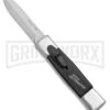 AKC Minion Concord Polish/Black OTF Automatic Knife - Satin Dagger -Akc Sales Store AKC Minion Concord Polish Black OTF Auto Satin Dagger GX 41033 jr large