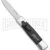 AKC Minion Concord Polish/Black OTF Automatic Knife - Flat Grind Satin Plain 1 AKC Minion Concord Polish/Black OTF Automatic Knife - Flat Grind Satin Plain -Akc Sales Store AKC Minion Concord Polish Black OTF Auto Satin Flat GX 41031 jr large