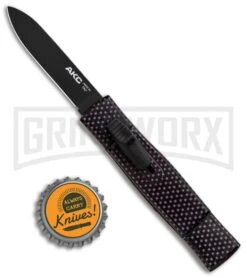 AKC Minion Concord Sim Carbon Fiber OTF Automatic Knife - Black Flat 9 AKC Minion Concord Sim Carbon Fiber OTF Automatic Knife - Black Flat -Akc Sales Store AKC Minion Concord Slim CF OTF Auto Black Flat GX 33108 jr bottlecap large
