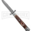 AKC Automatic Swinguard 9" Stag Bayonet Blade - Damascus Plain
