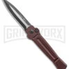 AKC X-treme ACE Brown Automatic Knife - Two Tone 2 AKC X-treme ACE Brown Automatic Knife - Two Tone -Akc Sales Store AKC X treme Ace Auto Brown TT BHQ 136122 jr large