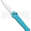 AKC X-treme ACE Light Blue Automatic Knife - Satin Plain 1 AKC X-treme ACE Light Blue Automatic Knife - Satin Plain -Akc Sales Store AKC X treme Ace Auto Light Blue Satin BHQ 105418 jr large