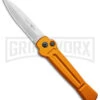 AKC X-treme Ace Orange Automatic Knife - Satin Plain 2 AKC X-treme Ace Orange Automatic Knife - Satin Plain -Akc Sales Store AKC X treme Ace Auto Orange Satin BHQ 136149 jr large