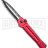 AKC X-treme Ace Red Automatic Knife - Two Tone Plain 1 AKC X-treme Ace Red Automatic Knife - Two Tone Plain -Akc Sales Store AKC X treme Ace Auto Red TT BHQ 143382 jr large