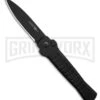 AKC X-treme Ace1 Side Opener Black Automatic Knife - Black Plain 1 AKC X-treme Ace1 Side Opener Black Automatic Knife - Black Plain -Akc Sales Store AKC X treme Ace1 Automatic Knife Black 3.75in Black BHQ 189355 hd large
