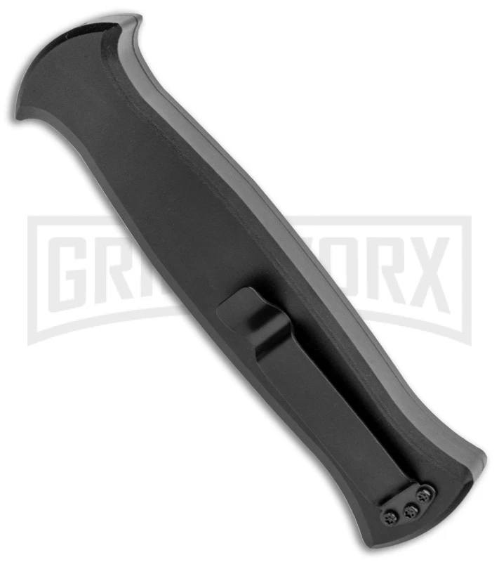 AKC X-treme EVO Black / Orange Slide OTF Automatic Knife - Black Plain 5 AKC X-treme EVO Black / Orange Slide OTF Automatic Knife - Black Plain - Image 3