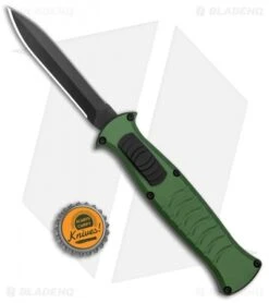AKC X-treme EVO OTF Automatic Dagger Knife Green (3.5" Black) 9 AKC X-treme EVO OTF Automatic Dagger Knife Green (3.5" Black) -Akc Sales Store AKC X treme EVO OTF Auto Dagger Green Black GX 37364 jr bottlecap