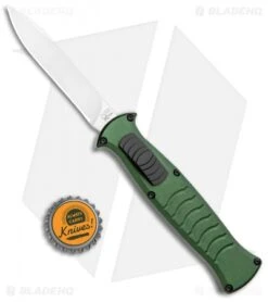 AKC X-treme EVO OTF Automatic Knife Green (3.5" Satin) -Akc Sales Store AKC X treme EVO OTF Auto Green Satin BHQ 105417 jr bottlecap