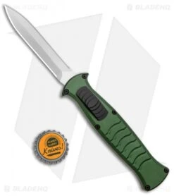 AKC X-treme EVO OTF Automatic Knife Green (3.5" Satin DE Dagger) -Akc Sales Store AKC X treme EVO OTF Auto Green Satin DE Dagger BHQ 134949 jr bottlecap 2