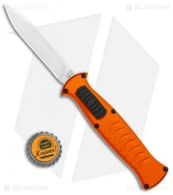 AKC X-treme EVO OTF Automatic Knife Orange (3.5" Satin) -Akc Sales Store AKC X treme EVO OTF Auto Orange Satin BHQ 114657 jr bottlecap