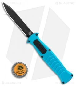 AKC X-treme EVO OTF Automatic Knife Blue (3.5" Black) 9 AKC X-treme EVO OTF Automatic Knife Blue (3.5" Black) -Akc Sales Store AKC X treme EVO OTF Automatic Knife Blue 3.5in Black EVO LBB BHQ 114336 LS Bottlecap
