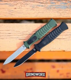 AKC X-treme EVO Black OTF Automatic Knife W/ Pocket Clip - Black Plain 11 AKC X-treme EVO Black OTF Automatic Knife W/ Pocket Clip - Black Plain -Akc Sales Store AKC X treme EVO OTF Automatic Knife Green Satin BHQ 105417 kp orange web large 2