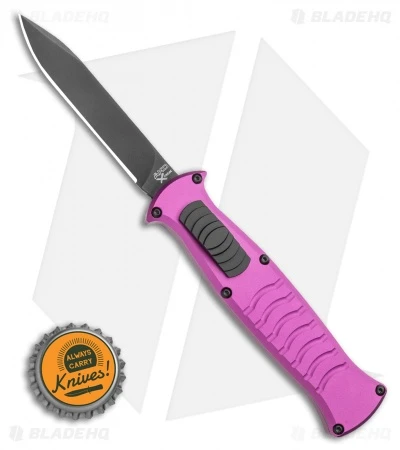 AKC X-treme EVO OTF Automatic Knife Purple (3.5" Black) 6 AKC X-treme EVO OTF Automatic Knife Purple (3.5" Black) - Image 4