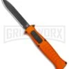 AKC X-treme EVO Orange OTF Automatic Knife - Black Plain 2 AKC X-treme EVO Orange OTF Automatic Knife - Black Plain -Akc Sales Store AKC X treme Evo Auto Orange Black BHQ 105416 jr large