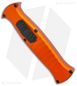 AKC X-treme EVO OTF Automatic Knife Orange (3.5" Black) -Akc Sales Store AKC X treme Evo Auto Orange Black BHQ 105416 jr spine