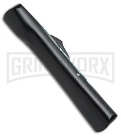 AKC Concord Arctic Camo OTF Automatic Knife - Flat Grind Black Plain -Akc Sales Store AKC concord arctic camo black BP 19137 er side large