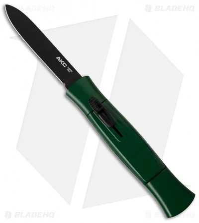 AKC 077 Concord OTF Automatic Knife Dark Green (3.25" Black Flat) 3 AKC 077 Concord OTF Automatic Knife Dark Green (3.25" Black Flat)