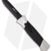 AKC 777 Blackfinger Dagger OTF Automatic Knife Brushed Aluminum (3.375" Black) -Akc Sales Store akc 777 blackfinger black