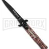 AKC Bill DeShivs Tactical Sim Snake Leverletto Automatic Knife - Bayonet 2 AKC Bill DeShivs Tactical Sim Snake Leverletto Automatic Knife - Bayonet -Akc Sales Store akc bill de shivs sim snake leverletto bayo large