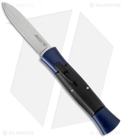 AKC 007 Concord OTF Automatic Knife Blue/Black (2.75" Satin Flat) 3 AKC 007 Concord OTF Automatic Knife Blue/Black (2.75" Satin Flat)