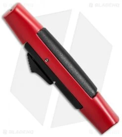 AKC Concord OTF Automatic Knife Red/Black (2.75" Satin Flat) -Akc Sales Store akc concord 007 red satin flat bottom cm