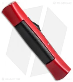 AKC Concord OTF Automatic Knife Red/Black (2.75" Satin Flat) -Akc Sales Store akc concord 007 red satin flat side cm