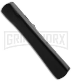 AKC Concord Jolly Roger OTF Automatic Knife - Flat Grind Black Plain -Akc Sales Store akc concord all side large 2
