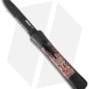 AKC Concord OTF Automatic Knife Snakeskin (3.25" Black Serr) 2 AKC Concord OTF Automatic Knife Snakeskin (3.25" Black Serr) -Akc Sales Store akc concord brown snake flat serr cm