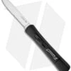 AKC Concord OTF Automatic Knife Black (3.25" Satin Serr) -Akc Sales Store akc concord satin flat part serr black otf