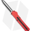 AKC F-20 D/A OTF Automatic Knife Red Aluminum (3.6" Two Tone) -Akc Sales Store akc f 20 da otf auto black red aluminum tt dagger BHQ 177264 jr