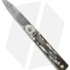 AKC Classic 6" Lever Lock Automatic Italian Knife Brazilian (2.5" Damascus) -Akc Sales Store akc lever 6in braz damascus flat cm