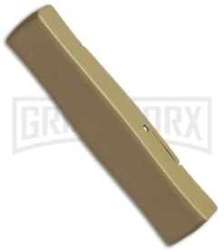 AKC Minion Concord Desert Tan OTF Automatic Knife - Satin Plain -Akc Sales Store akc minion otf desert tan satin side cm large
