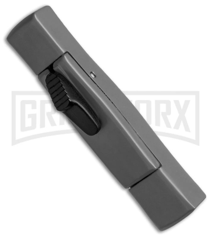 AKC Minion Concord Gray OTF Automatic Knife - Satin Plain 4 AKC Minion Concord Gray OTF Automatic Knife - Satin Plain - Image 2