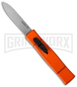 AKC Minion Concord Orange OTF Automatic Knife - Satin Plain