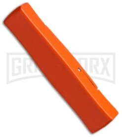 AKC Minion Concord Orange OTF Automatic Knife - Satin Plain -Akc Sales Store akc minion otf orange satin side cm large