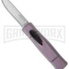 AKC Minion Concord Purple OTF Automatic Knife - Satin Plain -Akc Sales Store akc minion satin flat purple BHQ 36362 dl large