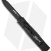 AKC Minion Concord OTF Automatic Knife Black (2.3" Black Dagger) -Akc Sales Store akc oft tactical minion single edge black plain