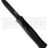 AKC 077 Concord Black OTF Automatic Knife - Black Plain 2 AKC 077 Concord Black OTF Automatic Knife - Black Plain -Akc Sales Store akc otf 077 black flat black dl large