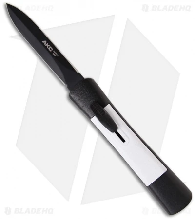AKC Concord Dagger OTF Automatic Knife Black/White (3.25" Black) 3 AKC Concord Dagger OTF Automatic Knife Black/White (3.25" Black)