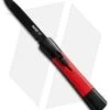 AKC Concord OTF Automatic Knife Black/Red (3.25" Black Flat) -Akc Sales Store conc black red single black